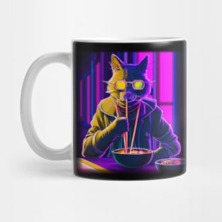 Cyberpunk Kitty Mug